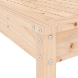 Berkfield 9 Piece Garden Bar Set Solid Wood Pine - thumbnail 7