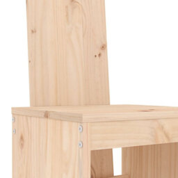 Berkfield 9 Piece Garden Bar Set Solid Wood Pine - thumbnail 5