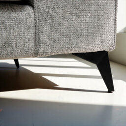 Abakus Direct Venice Armchair In Light Grey With Deep Seats And Extra-Wide Padded Arms - thumbnail 8