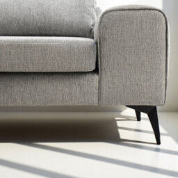 Abakus Direct Venice Armchair In Light Grey With Deep Seats And Extra-Wide Padded Arms - thumbnail 9