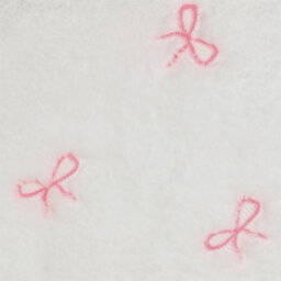 Ohs Bow Embossed Ultrasoft Fleece Throw Thermal Blanket - 125 X 150Cm - Pink - thumbnail 5