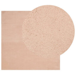Walplus Rug Huarte Short Pile Soft And Washable Blush 160X160 Cm - thumbnail 3