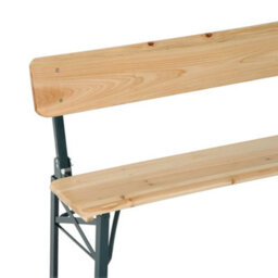 Outsunny 3Pc Wooden Garden Picnic Set Patio Dining Table Bench Chair Party - thumbnail 9