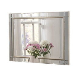 Yearn Venetian Bevelled Champagne Mirror 91X117Cm - thumbnail 2