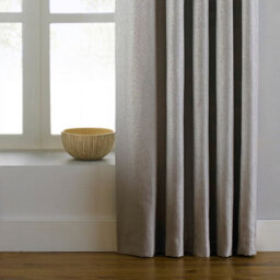 Paoletti Atlantic Twill Woven Room Darkening Eyelet Curtain Pair Natural (W)168Cm X (D)137Cm - thumbnail 3