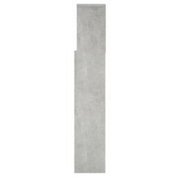 Vidaxl Headboard Cabinet Concrete Grey 160X19X103.5 Cm Headboard Cabinets - thumbnail 6