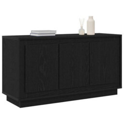 Walplus Sideboard Black Oak 102 X 35 X 55 Cm Engineered Wood - thumbnail 3