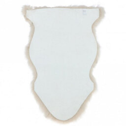 Fenland Sheepskin Fenland Indoor Single Australian Real Sheepskin Rug - Beige (90 Cm X 60 Cm) - thumbnail 4