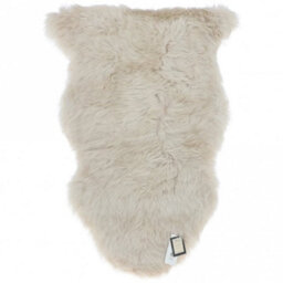 Fenland Sheepskin Fenland Indoor Single Australian Real Sheepskin Rug - Beige (90 Cm X 60 Cm) - thumbnail 2