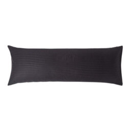 Homescapes Black Egyptian Cotton Ultrasoft Body Pillowcase 330 Tc