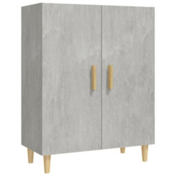 Berkfield Classic Sideboard Concrete Grey 70X34X90 Cm Engineered Wood