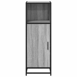 Berkfield Bathroom Cabinet Grey Sonoma 35X37.5X100 Cm Engineered Wood - thumbnail 5