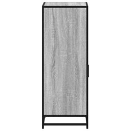 Berkfield Bathroom Cabinet Grey Sonoma 35X37.5X100 Cm Engineered Wood - thumbnail 6