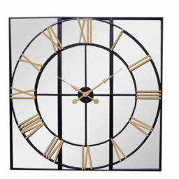 Brooklyn  Black  And  Gold  Wall  Clock - thumbnail 2
