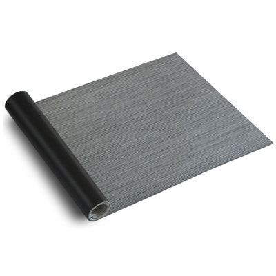 Floordirekt Genoa Vinyl Polyester Kitchen Runner Mat Non Slip Waterproof Uv Resistant Indoor Outdoor Balcony Grey 60 X 200 Cm - image 1