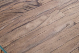 Orsina Natural Top Side Table With Cross Base - thumbnail 2