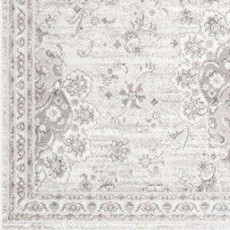 Livabliss Monte Carlo-Vintage Grey Charcoal White Traditional Boho Living Dining Bedroom Rug 160 X 220 Cm Easy Care, Non Shedding - thumbnail 7