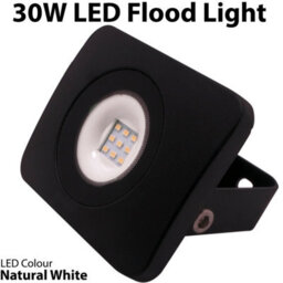 30W Premium Slim Outdoor Led Floodlight - Waterproof Security Light - thumbnail 2