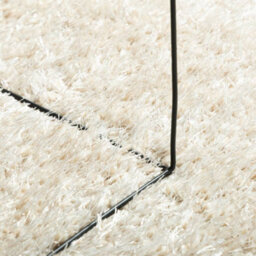Walplus Rug Istan High Pile Shiny Look Cream 140X200 Cm - thumbnail 8