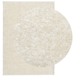 Walplus Rug Istan High Pile Shiny Look Cream 140X200 Cm - thumbnail 3