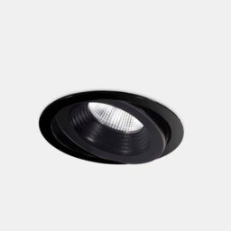Luminosa Lighting Luminosa Dako Outdoor Led Recessed Downlight Large Black Ip65 Ik07 3000K - Special Offer