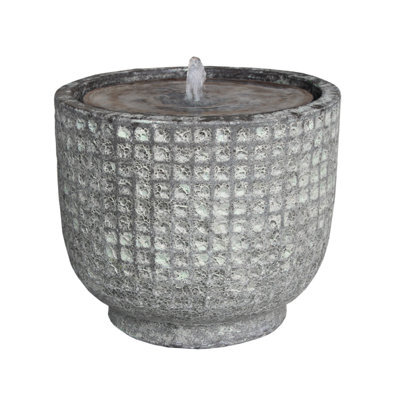 Outdoor Living UK Jada Antique White Traditional Water Feature Without Cover