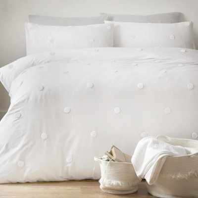 Appletree Dot Garden 100% Cotton Embellished Duvet Cover Set - image 1