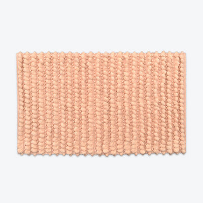 Allure Bath Fashions Sparkle Chunky Bobble Non Slip Bath Mat - Blush Pink - image 1