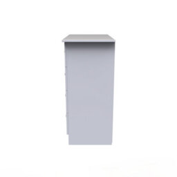 Heddon 4 Drawer Chest In White Matt - thumbnail 2