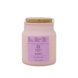 Scented Candle 152G Apothecary Jar Happy Grapefruit Rose Aroma Air Freshener - thumbnail 1