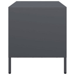 Berkfield Industrial Tv Cabinet Anthracite 68X39X43.5 Cm Cold-Rolled Steel - thumbnail 6