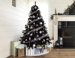 Shatchi Alaskan Pine Christmas Bushy Looking Artificial Tree With Metal Stand Xmas Home Décor, Pvc, 5Ft/150Cm - thumbnail 2