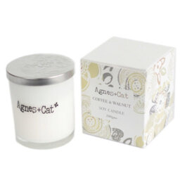 Serenityy Coffee & Walnut Soy Wax Canlde 200G - Frosted Glass, Goft Box, Home Fragrance - thumbnail 2