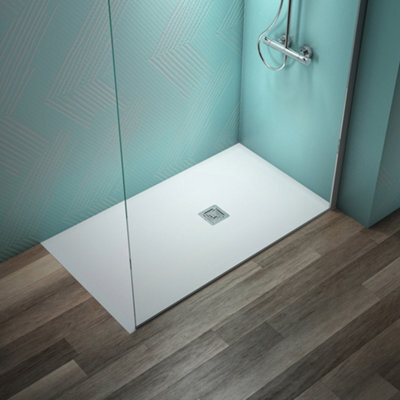 Ideal Standard Ultra Flat S+ Shower Tray 30mm 1400 X 800mm In Pure White Including Waste - image 1