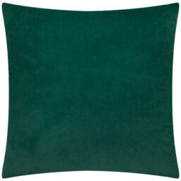 Paoletti Evoke Cut Velvet Cushion Cover, Emerald, 55 X 55Cm - thumbnail 2