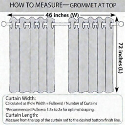 Imperial Rooms Home Decor Curtain Pair Thermal Ready Made Light Grey Blackout Eyelet Curtains - thumbnail 9