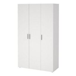 Furniture To Go Pepe Wardrobe With 3 Doors In White - thumbnail 3