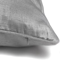 Fusion Strata Luxe Silver Velvet Filled Cushion - thumbnail 2