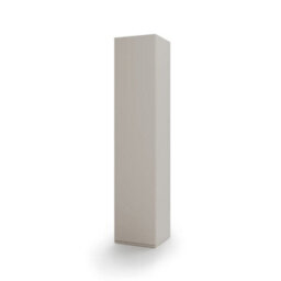 Arte Charlie Ch-05 Tall Cabinet 50 Cm In Cashmere - Slim Tall Storage With Warm Two-Tone Design - thumbnail 1