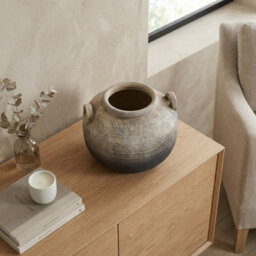 Garden Greatness Relica Oti Terracotta Handles Vase - thumbnail 2