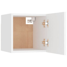 Berkfield Wall Mounted Tv Cabinet White 30.5X30X30 Cm - thumbnail 9