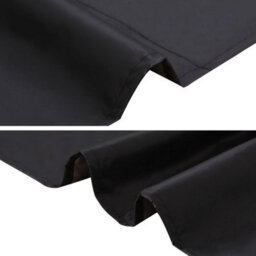 Black Waterproof Protective Cover For Garden Furniture, 213 132 74Cm, Table And Chairs - thumbnail 2