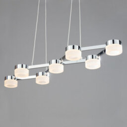 Litecraft Calonne 7 Light Led Diner Pendant Bar - thumbnail 3