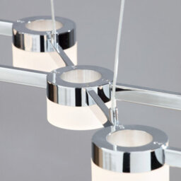 Litecraft Calonne 7 Light Led Diner Pendant Bar - thumbnail 5