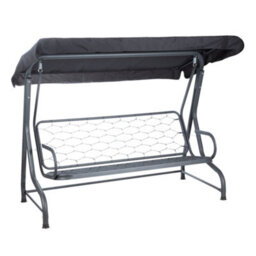 Alfresia Roma Swing Seat With Grey Luxury Cushions - thumbnail 6