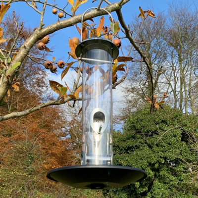 Selections Heavy Duty Metal Bird Seed Feeder With Seed Catcher Tray - image 1