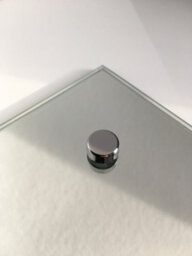 60 X 90Cm Rectangle Frameless Bathroom Mirror With Pre-Drilled Holes And Wall Hanging Fittings - thumbnail 5