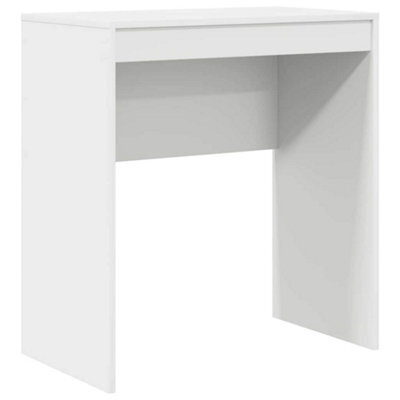 Berkfield Modern Writing Desk White Engineered Wood 70 X 40 X 76 Cm Simple