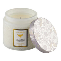 Thehotsale Indoor Soy Wax Litsea Cubeba Scented Candle White - thumbnail 4
