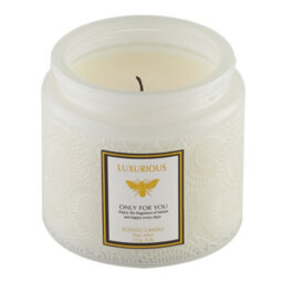 Thehotsale Indoor Soy Wax Litsea Cubeba Scented Candle White - thumbnail 3